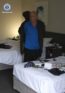 One of three men arrested after coordinated raids across Newcastle