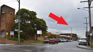 Arrow shows proposed tower in Regent Street and visual impact Picture; newcastleherald.com.au