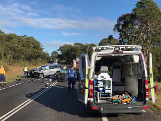 The Crash Scene On Wilton Road