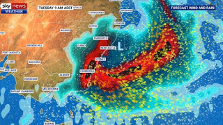 An East Coast Low could develop off the Hunter coast Picture: news.com