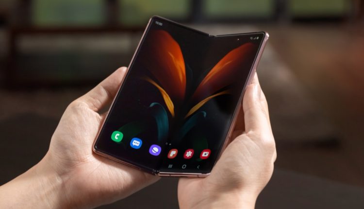 Samsung Galaxy Z Fold2 folding smartphone