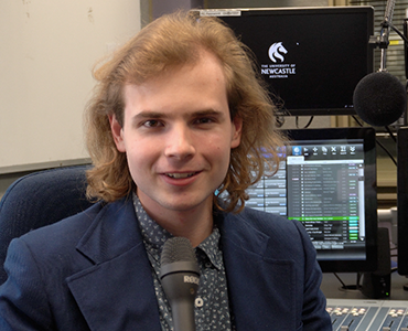 Jack Hodgins in studio
