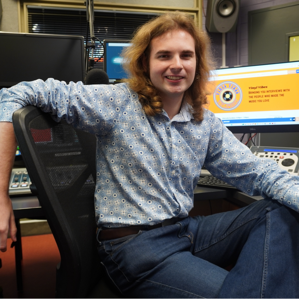 Jack Hodgins in the studio