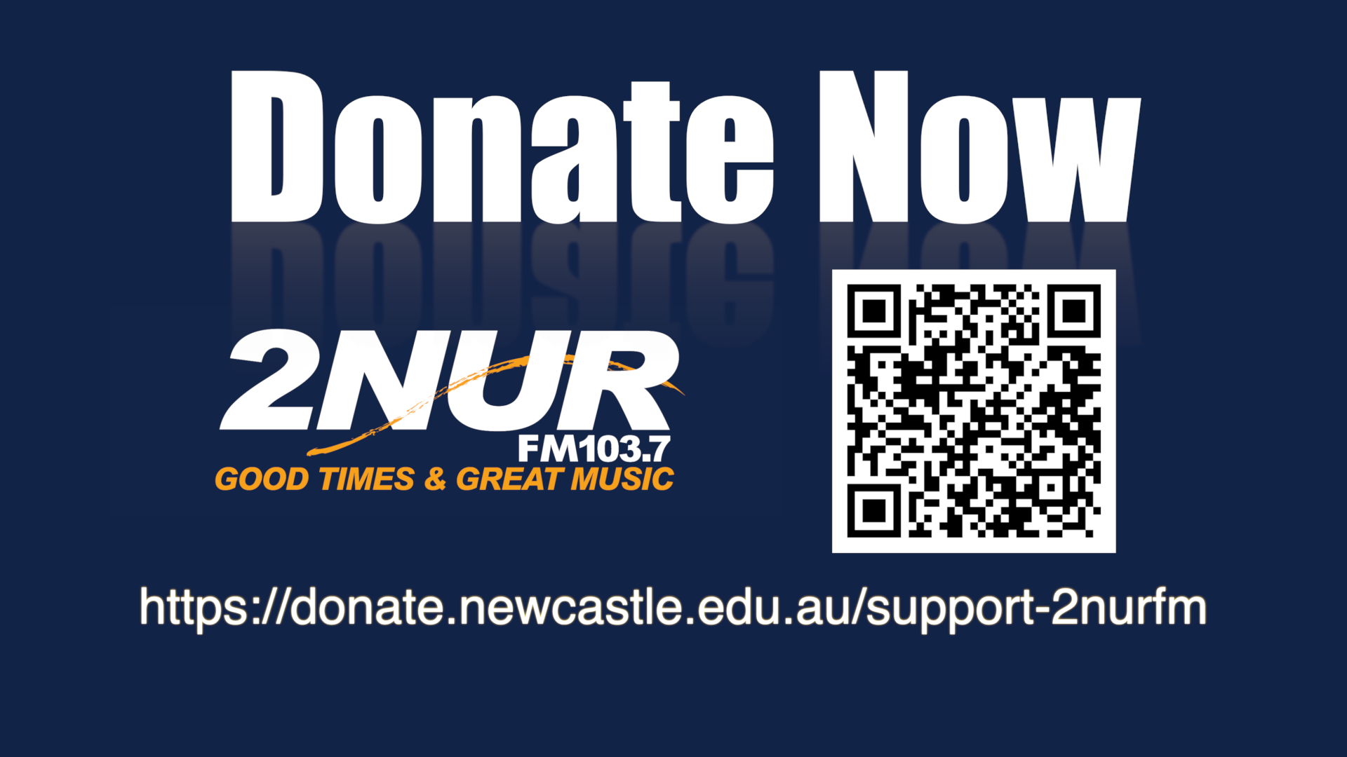 2NURFM Appeal Poster Image